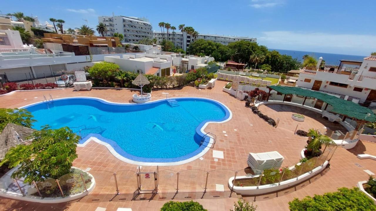 First Line Los Geranios Ocean View Apartment Air Conditioned 50 M From La Pinta Beach Адехе Экстерьер фото